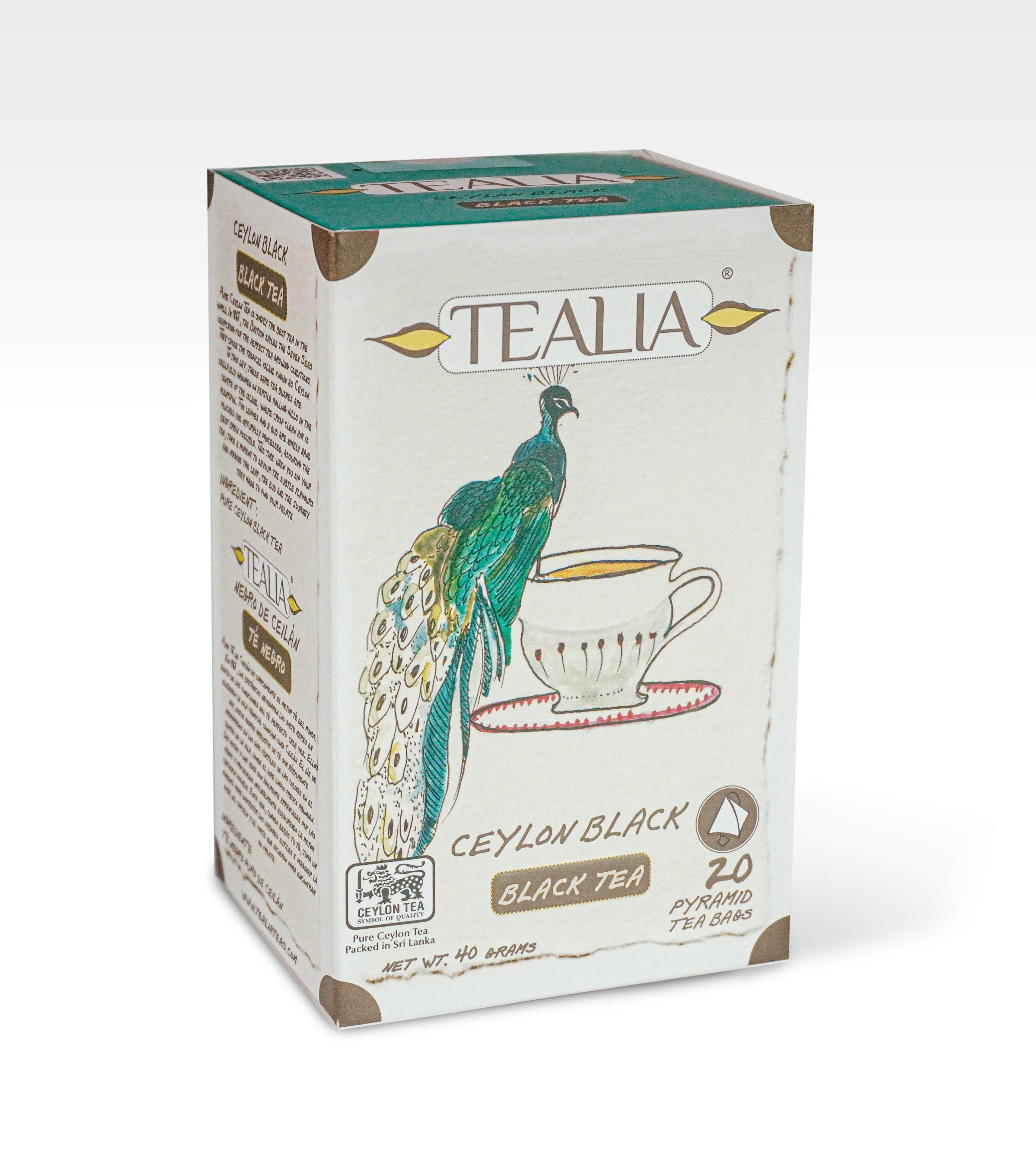 Ceylon Black (20 Pyramid Tea Bags)