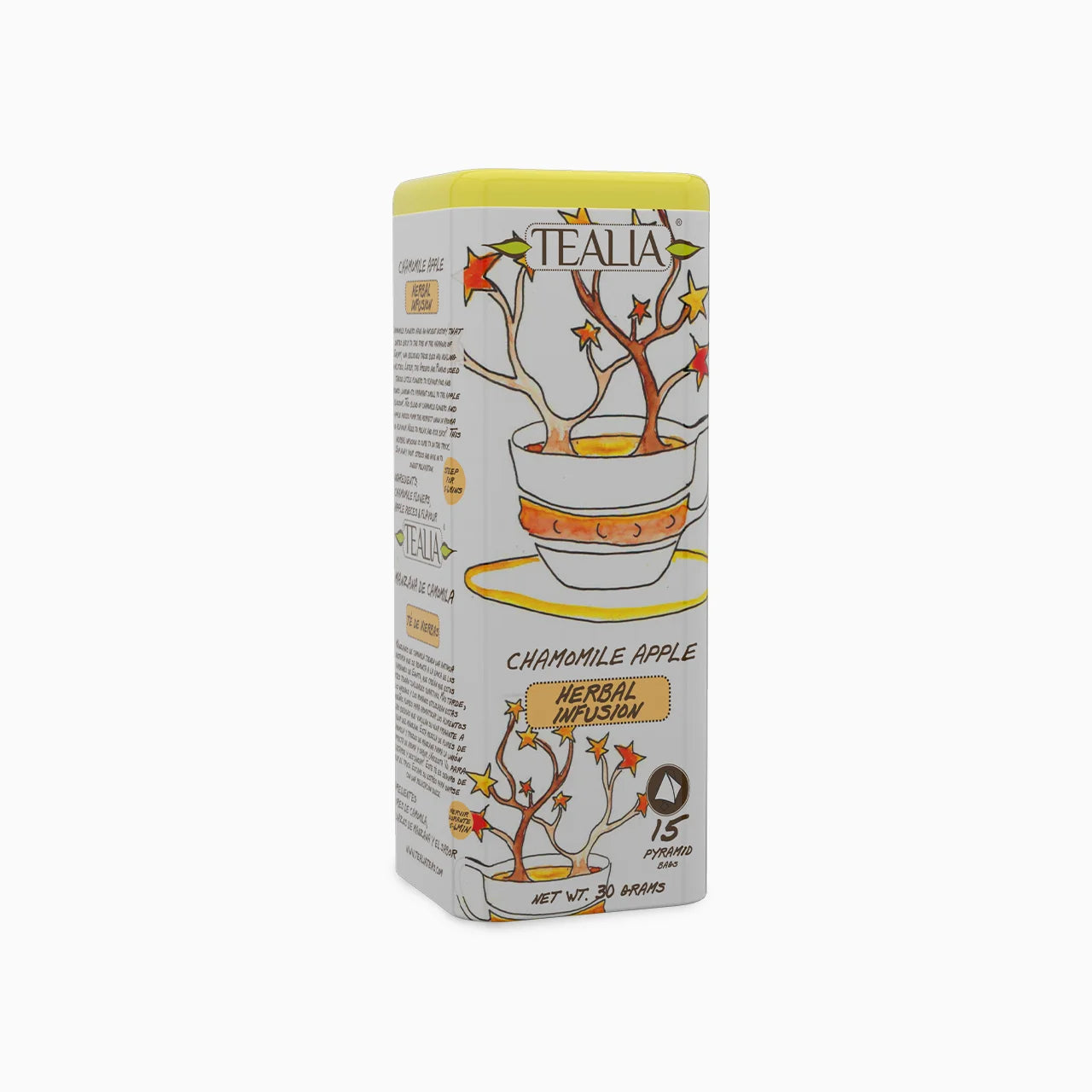 Chamomile Apple (15 Pyramid Tea Bags)