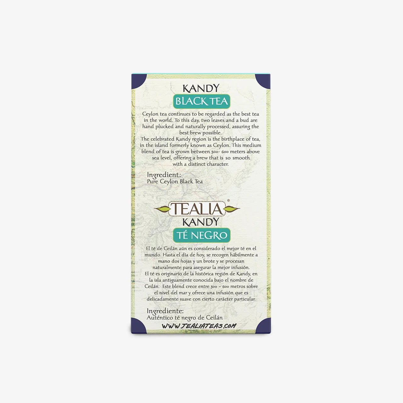 Ceylon Regional Tea - Kandy Pyramid Tea Bags