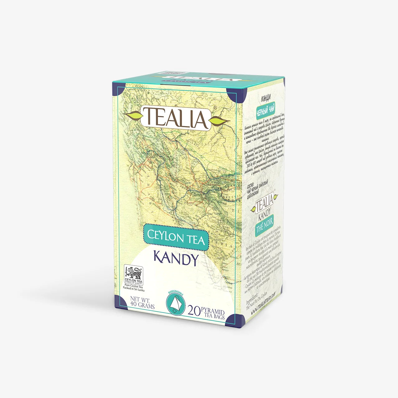Ceylon Regional Tea - Kandy Pyramid Tea Bags