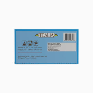Organic Green Tea with Mint (20 Envelope Tea Bags)