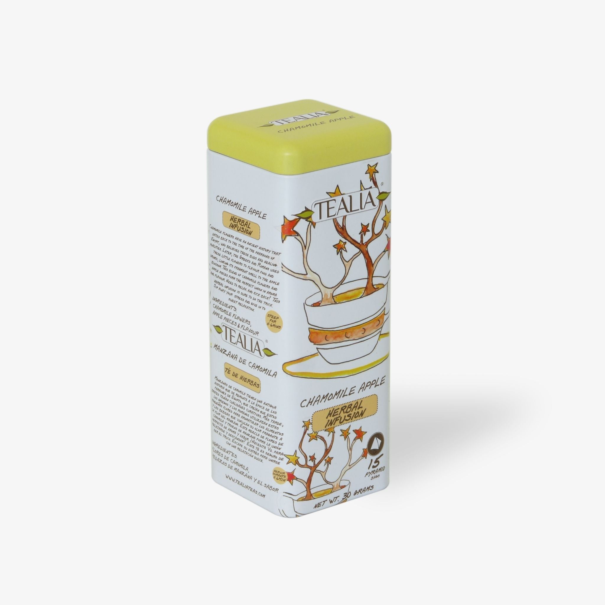 Chamomile Apple (15 Pyramid Tea Bags)
