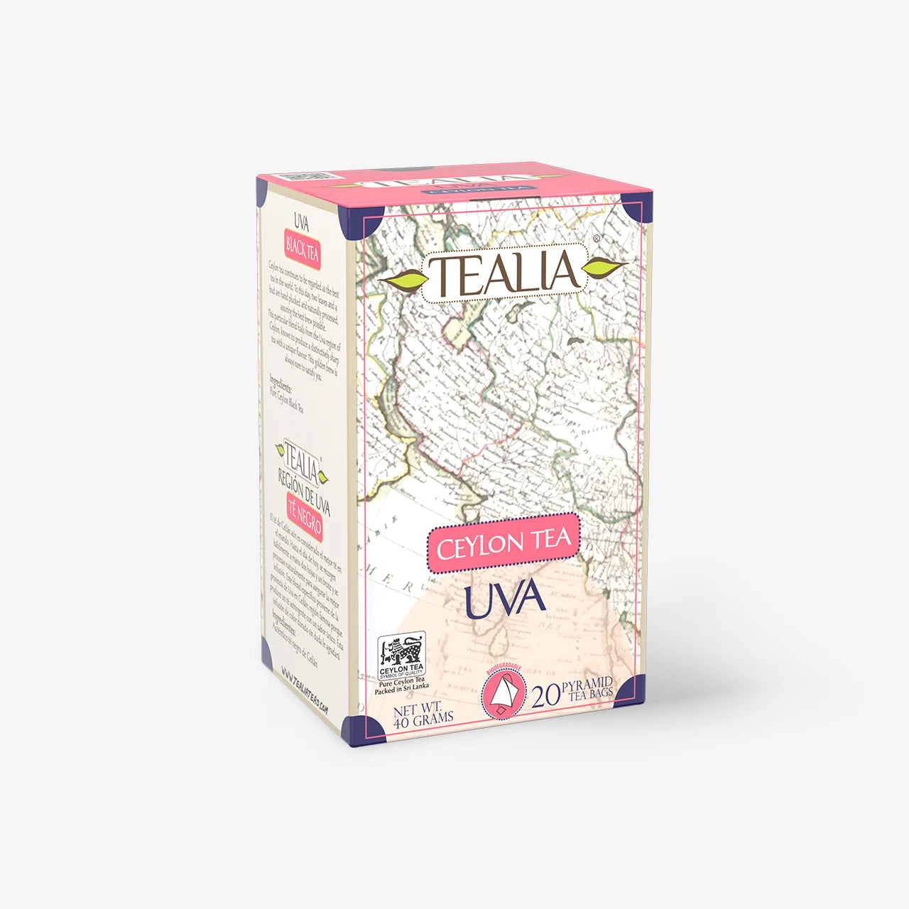 Ceylon Regional Tea - Uva (Pyramid Tea Bags)