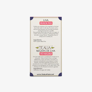 Ceylon Regional Tea - Uva (Pyramid Tea Bags)