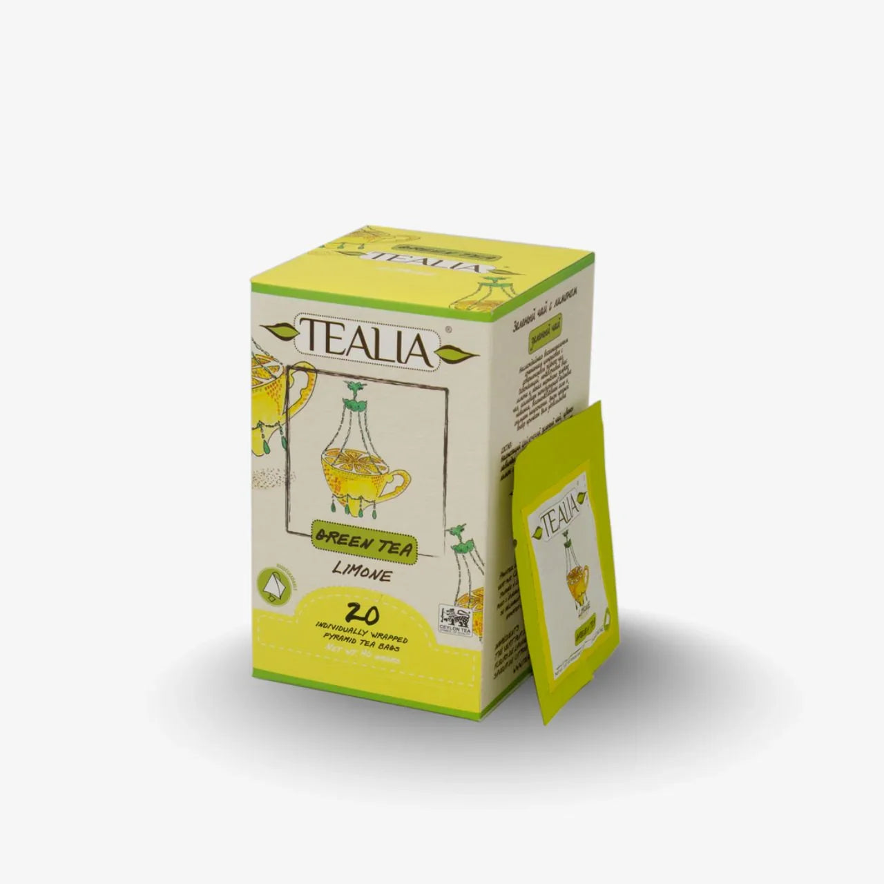 Limone (20 Pyramid Envelope Sachets)