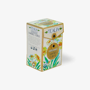Organic Chamomile Flowers (20 Pyramid infusion Bags)