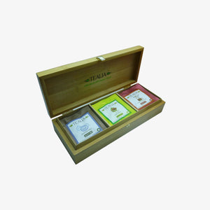 Tealia 3 Variety Bamboo Gift Box - 15 Tea Bags
